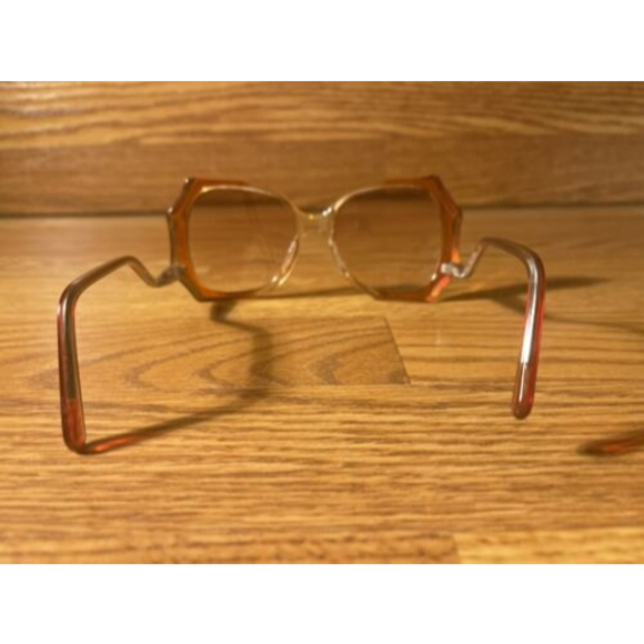 Vintage Corina USA Made Tinted Large Frame Prescription Eye Glasses main image 6